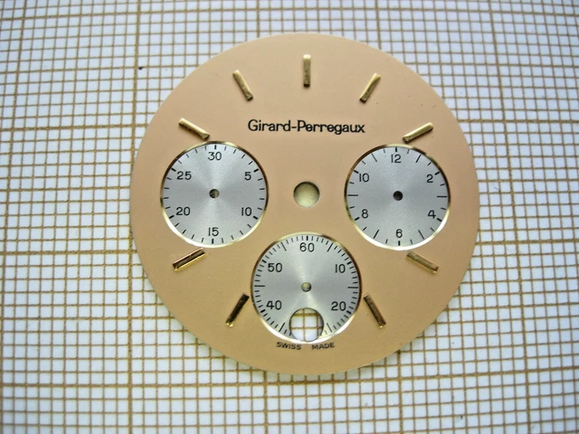 Cadran De Montre Pierce - Sphère Chronographe 29mm, Télémètre Vintage - Occasion