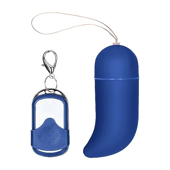 Bala Vibradora Grande Con Mando Punto G - Azul