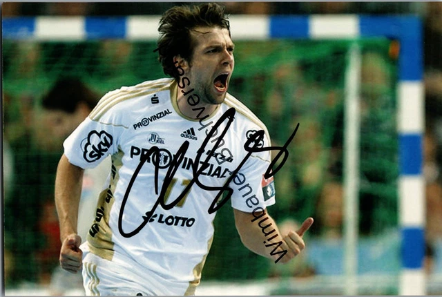 ORIGINAL AUTOGRAPH CHRISTIAN Sprenger THW keel handball // autograph