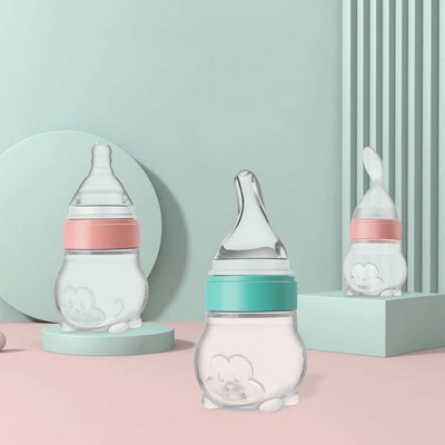 Dailyinshop Clip per Ciuccio per capezzoli per Bebè in plastica Alimentazione di Latte in plastica Colore: Blu 