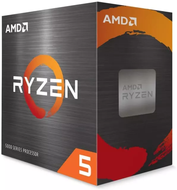 AMD Ryzen 5 5600X 6 Core/12T Hexa-Core CPU 3.70-4.60GHz boxed Neuware Sockel AM4