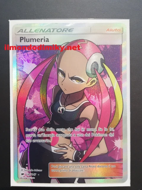 Pokemon    Plumeria  145-147  Ultra Rara    Full Art Ita_