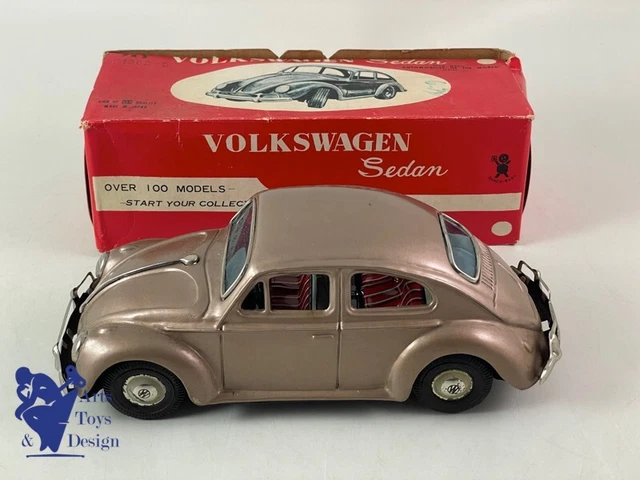 JOUET ANCIEN BANDAI Cragstan Japan 11661 Cox Volkswagen Sedan Friction 20Cm 1950 EUR 390,00 - FR