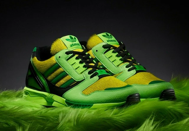 ALL SIZES UK6 ADIDAS Originals zx 8000 atmos Japan FX8593 SOLAR GREEN Deadstock