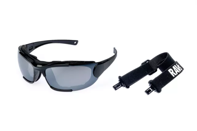 Ravs Biker Schutzbrille Sonnenbrille Bike Brille Motorradbrille Motorrad / Auto