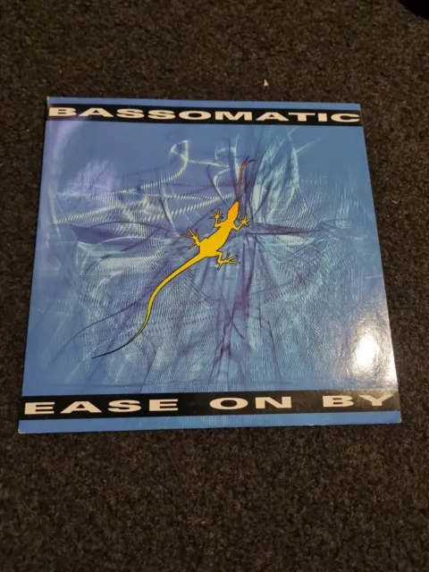 Bassomatic Ease On By UK 7" Vinyl Record Single 1990 VS1295 Virgin