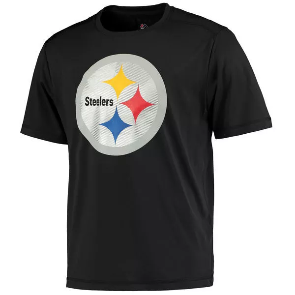NFL T-Shirt Pittsburgh Steelers Logo Tech Cool Base Football Synthetic