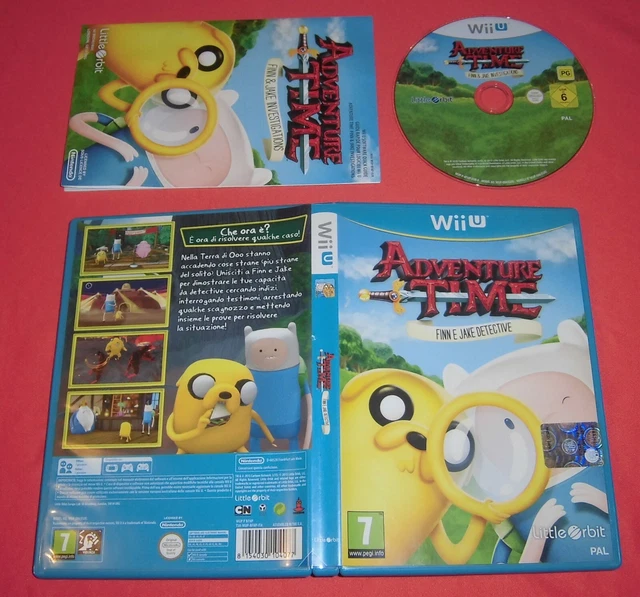 WII U ADVENTURE Time Finn e Jake Detective [PALITA EUR FR] Nintendo