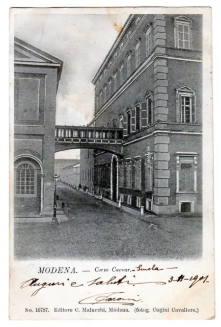 C003464   Modena    Corso   Cavour     Vg   1903