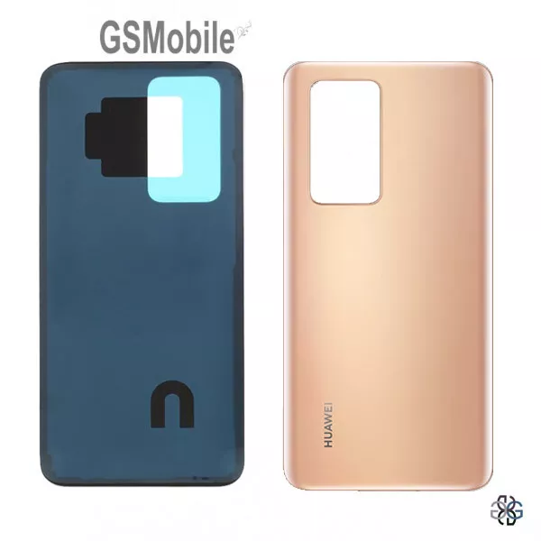 Tapa Trasera Bateria Adhesivo Back Battery Cover Gold Huawei P40 Pro ELS-N29