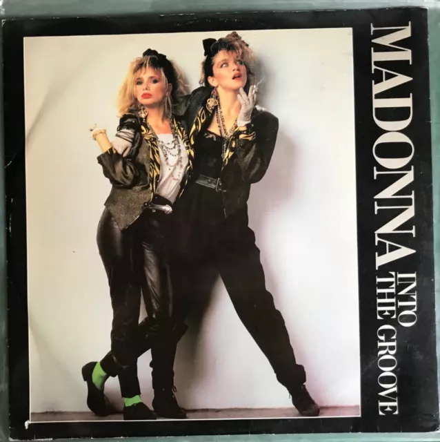 Madonna - Into The Groove - UK 12" Vinyl Single P/S W8934-T