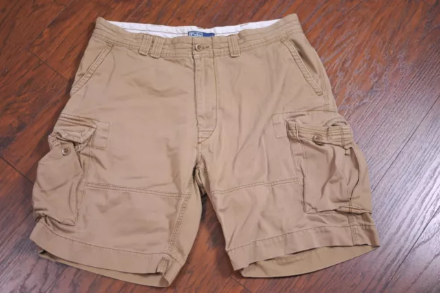 Pantalones cortos de carga Polo Ralph Lauren beige para hombre 38