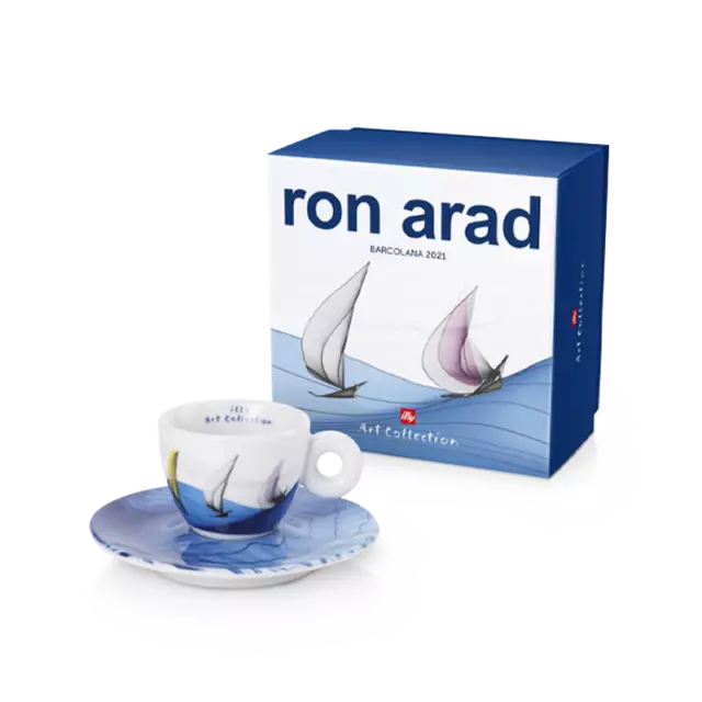 Illy Art Collection  Limited Edition Ron Arad 2021 Single Espressotassen Set