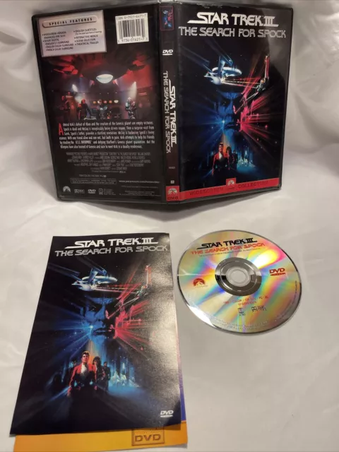 Star Trek III: The Search for Spock (DVD, 2000, Widescreen) Excellent Condition!