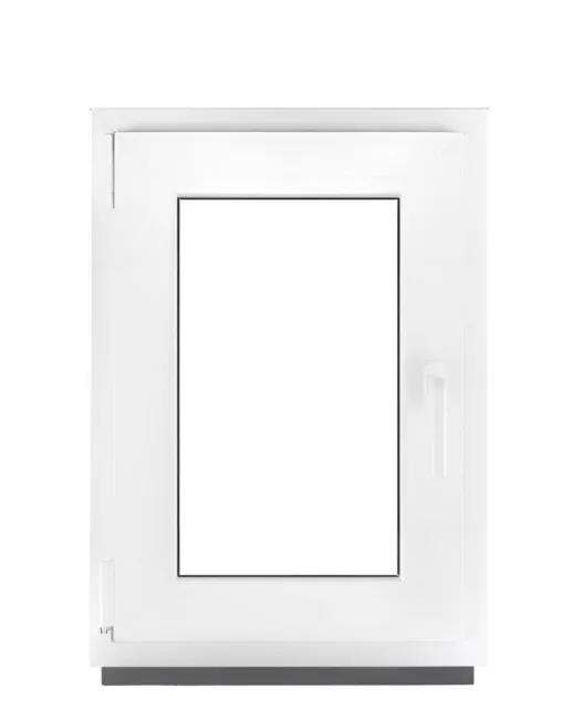 Fenêtre PVC Blanc Triple Vitrage Verre isolant d'ouverture Droite et Gauche 2