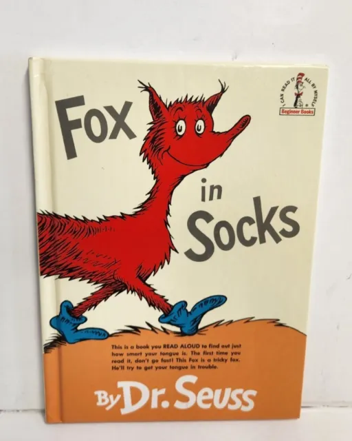 Fox in Socks (Beginner Books) - Hardcover By Dr. Seuss - VGC