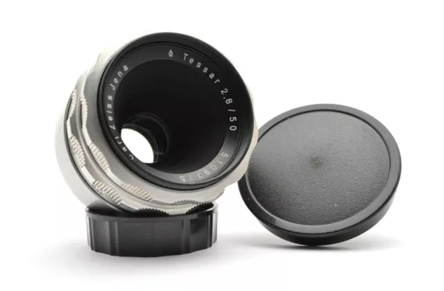 Carl Zeiss Jena Tessar 2,8 / 50 mm Adler Auge Standard Objektiv M42 Mount u49