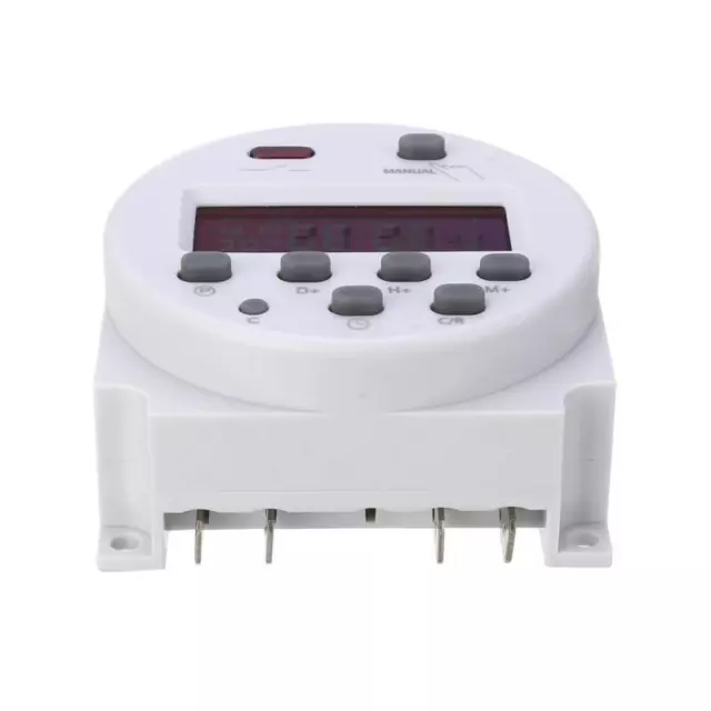 12 V 16 A programmierbarer digitaler Timer mit LCD-Display – DC/AC 2023 DE