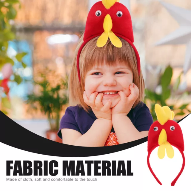 Fun Rooster Headband – Perfect for Farm-Themed Parties and Events! 2
