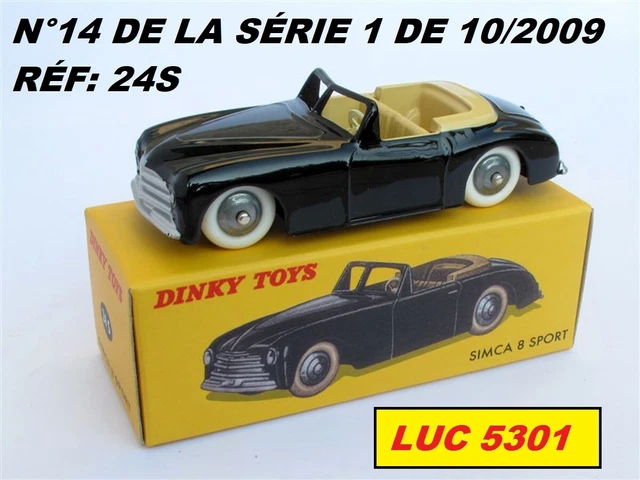 SIMCA 8 Sport DINKY ATLAS réf 24 S 1/43 Neuve en boite