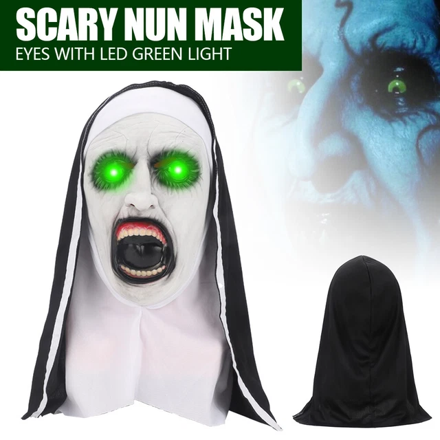 THE NUN VALAK Mask Cosplay The Conjuring Scary Mask Full Head Halloween