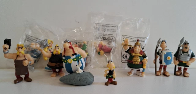 Astérix & Obélix - FIGURINE PUBLICITAIRE ASTERIX BRIDELIX PLASTOY 1999 ABRARACOURSIX NEUF EN SACHET