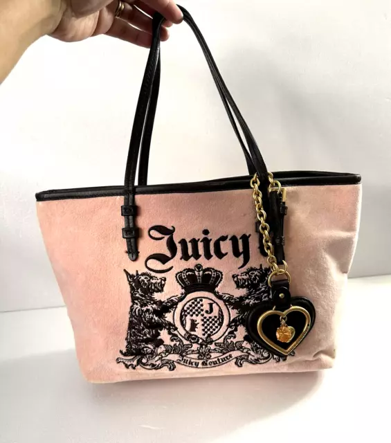 Juicy couture 2025 pink tote bag