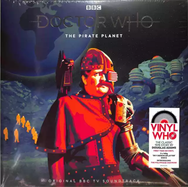 Doctor Who / THE PIRATE PLANET (SKY DEMON SPLATTER 2LPSET) / Demon Records / DE