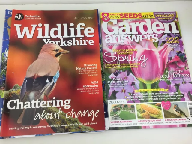 Gardening Magazine Bundle X6 News, Ideas, Projects, Tips, Illustrated. VGC. 2