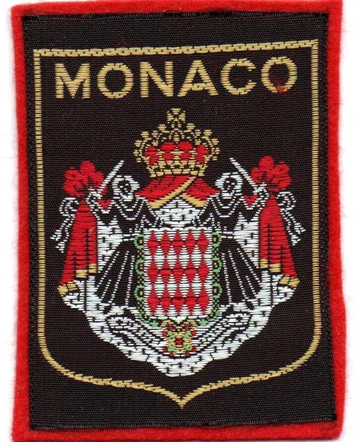 4 Autocollants Monaco 50mm - Vinyle Imperméable - Voiture, Casque, Vitres