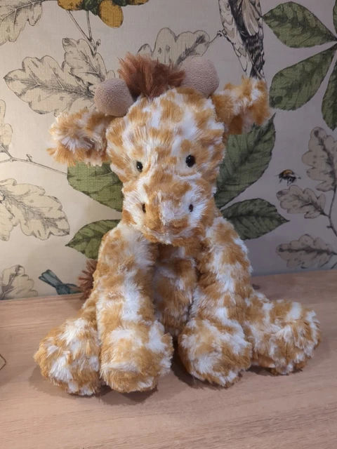 JELLYCAT MEDIUM FUDDLEWUDDLE Giraffe Soft Toy Medium Plush Vgc £63.12 ...