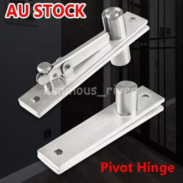 Stainless Steel Revolving Door Hinge Heavy Duty Top Bottom Pivot Hinge Hardware