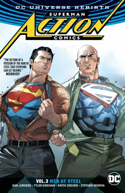 SUPERMAN ACTION COMICS TP VOL 03 MEN OF STEEL REBIRTH DC Softcover Collection