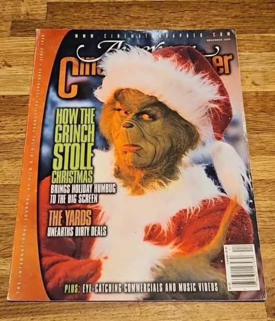 American Cinematographer Nov 2000 How the Grinch Stole Christmas The Yards VG