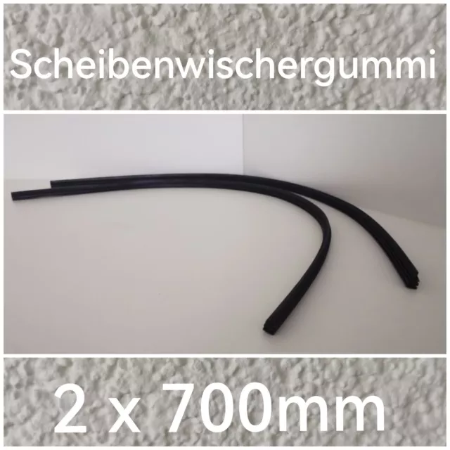 2 x 700mm Scheibenwischer Ersatz Gummi für Bosch Aerotwin Wischergummi Set Paar