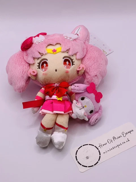 *UK SELLER* SANRIO Melody x Sailor Moon Chibi Moon Mascot Holder Plush ...