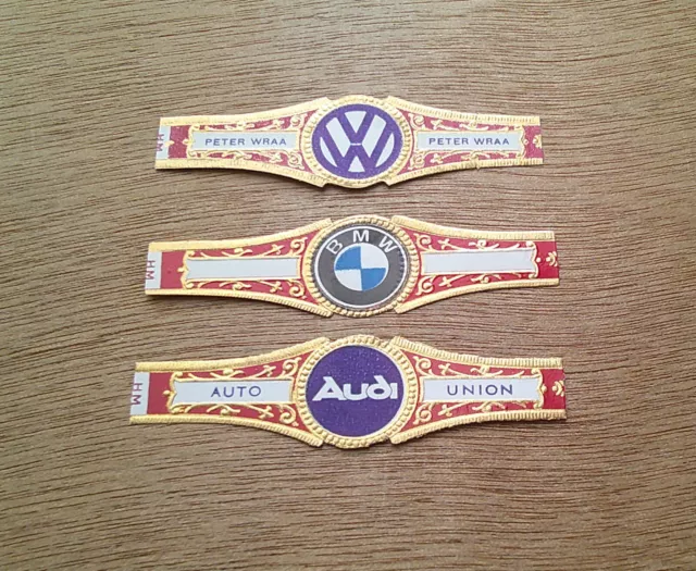 3x Bauchbinden Vitolas Cigar bands 49