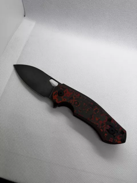Ace Biblio/GiantMouse /Lava Flow Carbon fiber /M390 /SMKW Exclusive rare