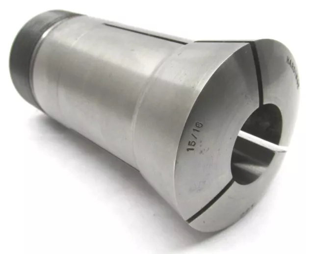 HARDINGE 15/16" 16C ROUND COLLET w/ INTERNAL THREADS