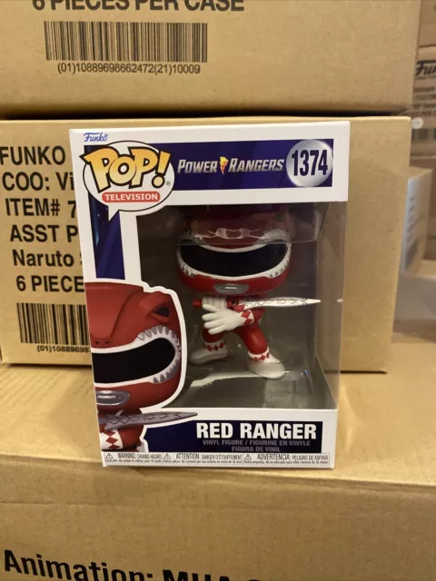 Funko Power Rangers 30th Anniversary POP Red Ranger Vinyl Figure NEW IN STOCK