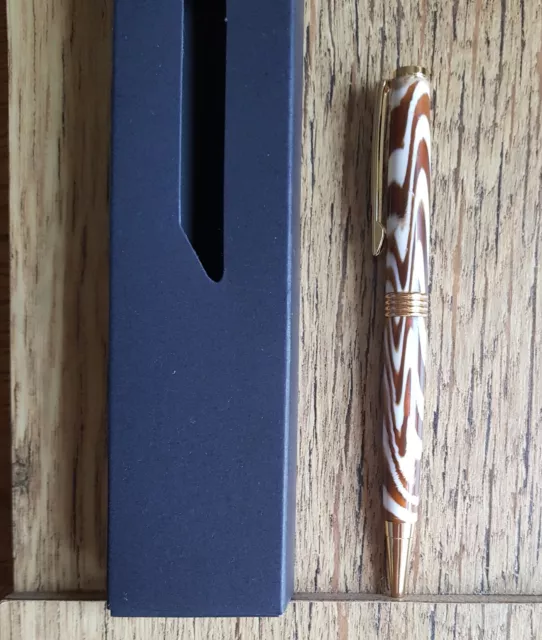 Hand Crafted Slimline Acrylic Twist Pen And Box