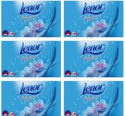 Lenor Fogli per asciugatrice “Spring Awakening” confezione da 3 34 fogli 