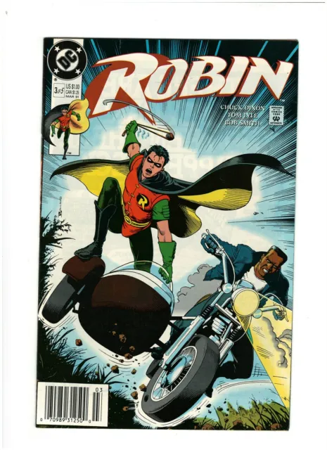 Robin #3 VF/NM 9.0 Newsstand DC Comics 1991 Chuck Dixon