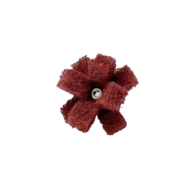 Scotch-Brite Cross Buff, 2 in x 1/2 in x 2 PLY x 8-32 High Strength A VFN
