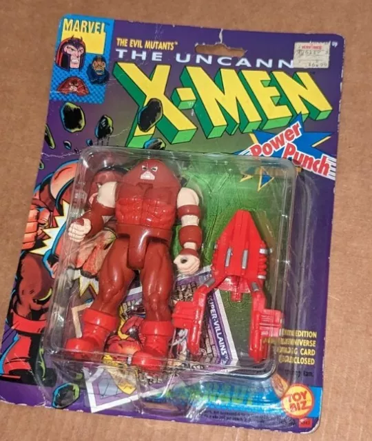 1991 ToyBiz Marvel Comics Evil MutantThe Uncanny X-Men JUGGERNAUT Action Figure