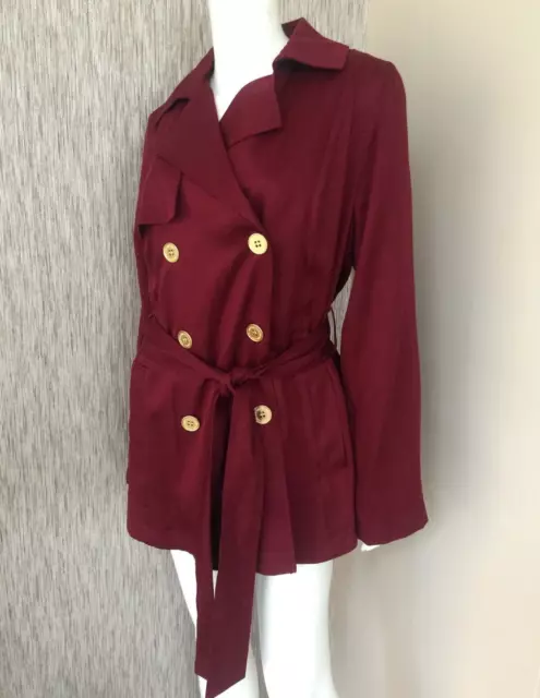 BiBA Premium Luxe Ceinture Veste Trench Taille 14 BNWT