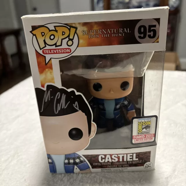 Funko Pop! Television: Supernatural - Castiel #95 Writing On Box