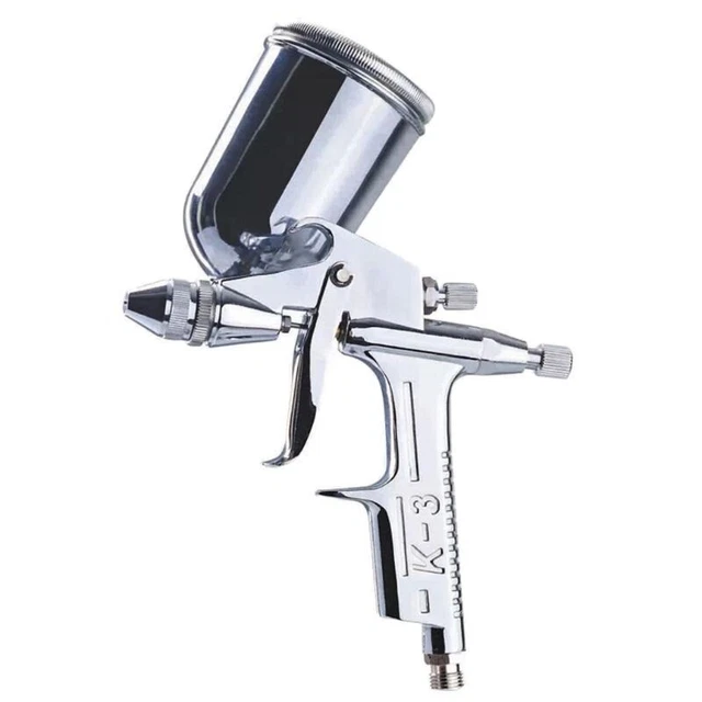 Macchina spray tipo gravità K-3 mini ugello pneumatico 0,5 mm durevole nuova