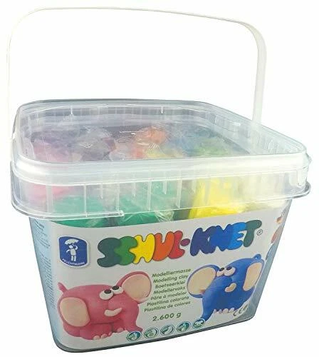 Feuchtmann Juniorknet Plastilina Jumbo 500 G | Masa De Modelar Naranja Sin Gluten Y Vegana, Para Niños A Partir De 2 Años