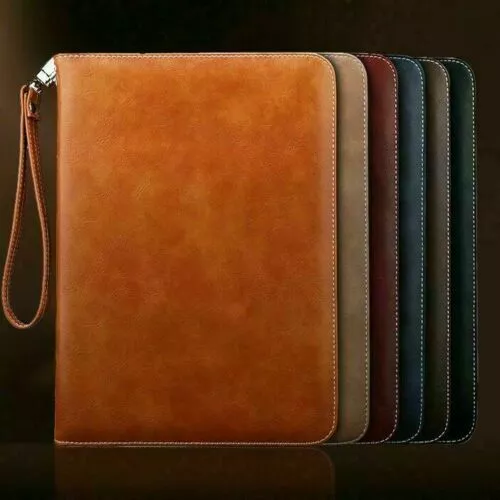 "Echtleder Luxus Hülle Cover für Apple iPad 9. 8. 7. Generation 10,2"""